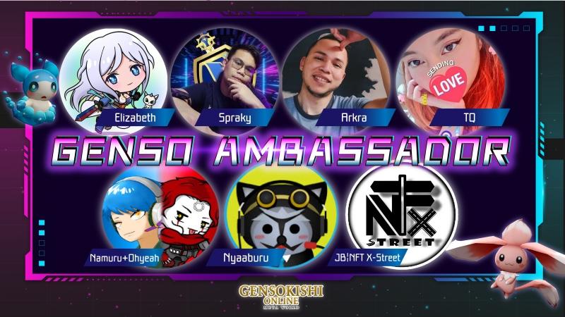 欢迎我们2023年的GENSO大使们！ ！